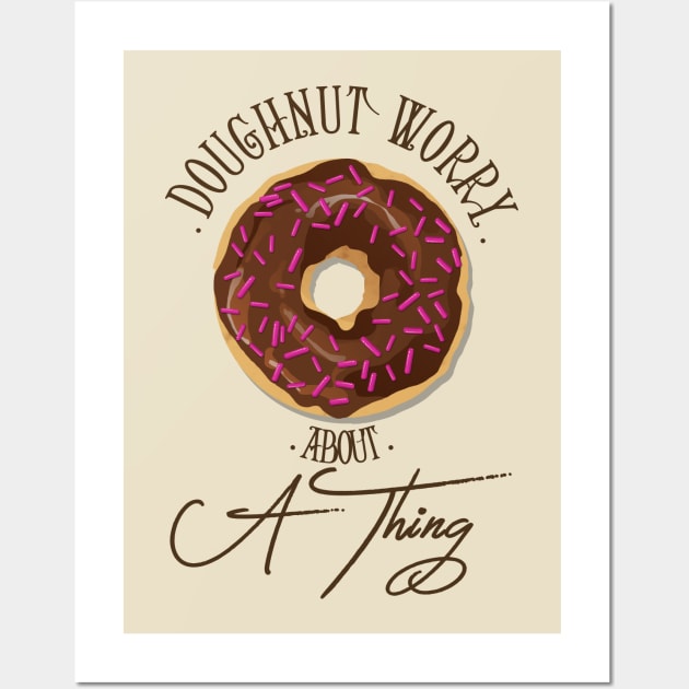 Doughnut Come For Me Wall Art by DapperDanSays